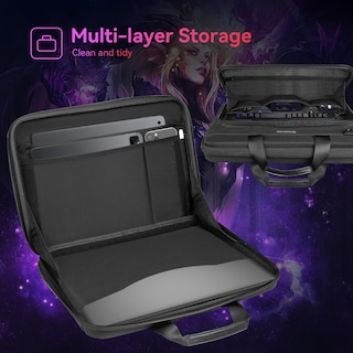 Foto 5 | Funda para Laptop de 16 Pulgadas Smatree Negro-Venta Internacional