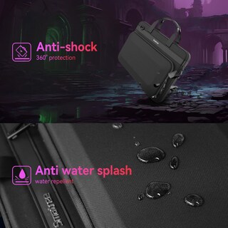 Foto 6 | Funda para Laptop de 16 Pulgadas Smatree Negro-Venta Internacional