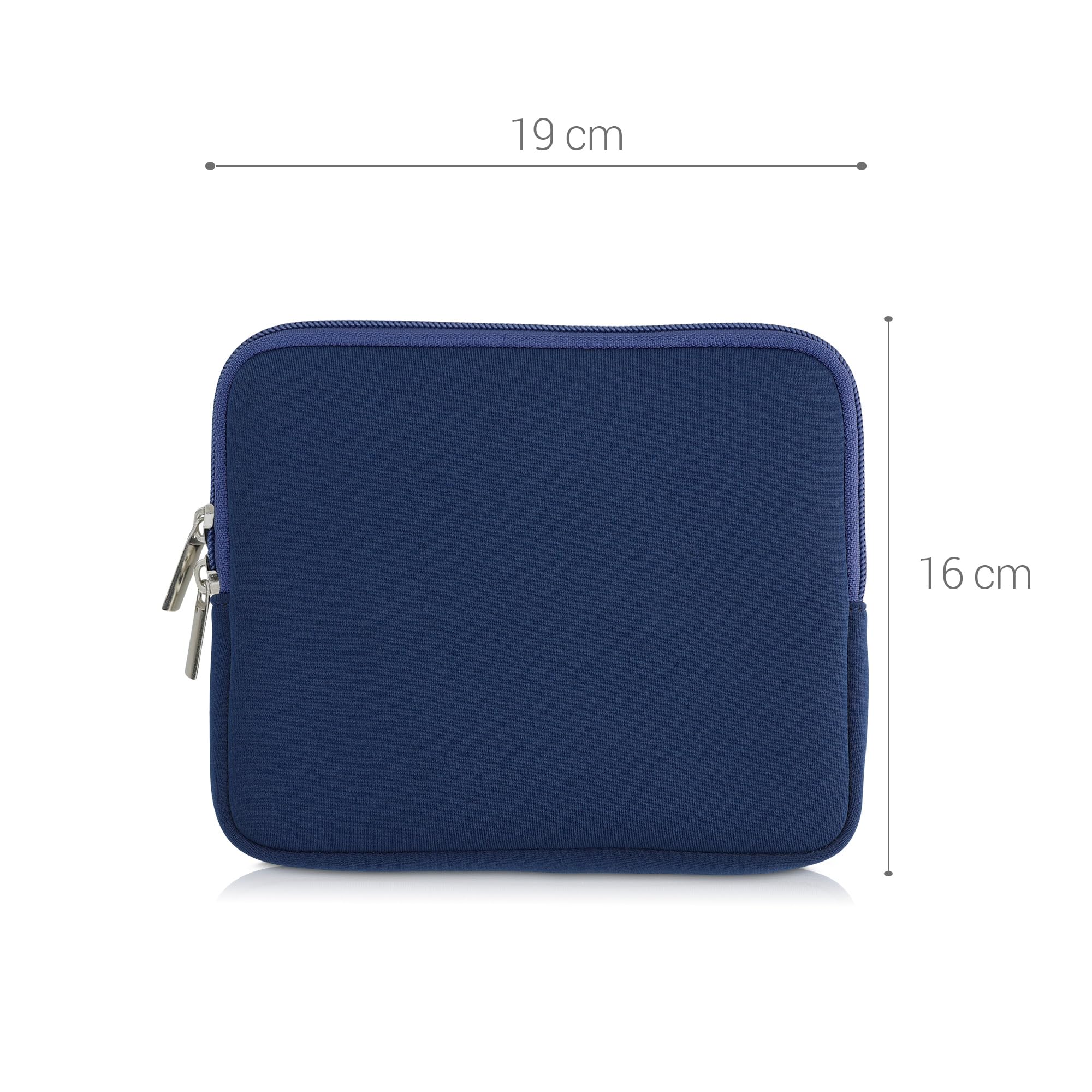 Foto 8 pulgar | Funda Para Lector De Libros Electrónicos Kwmobile, Neopreno, Azul Oscuro, Tamaño 17,5 X 14,7 Cm - Venta Internacional.