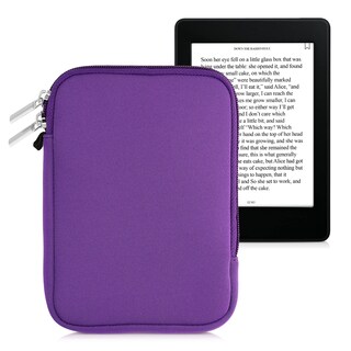 Foto 1 | Funda Para Lector De Libros Electrónicos Kwmobile, Neopreno, Tamaño 6, Universal, Violeta - Venta Internacional.
