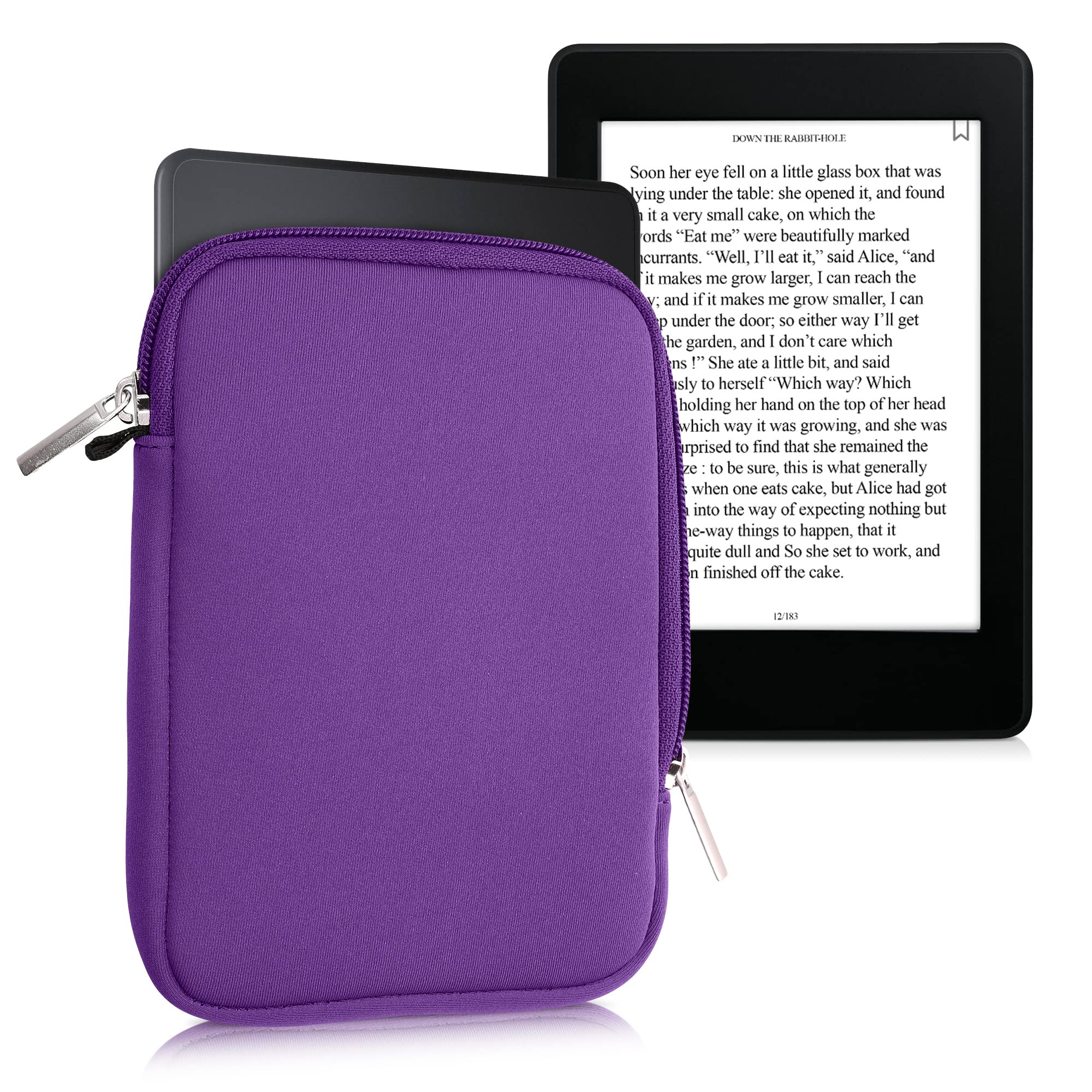 Foto 6 | Funda Para Lector De Libros Electrónicos Kwmobile, Neopreno, Tamaño 6, Universal, Violeta - Venta Internacional.