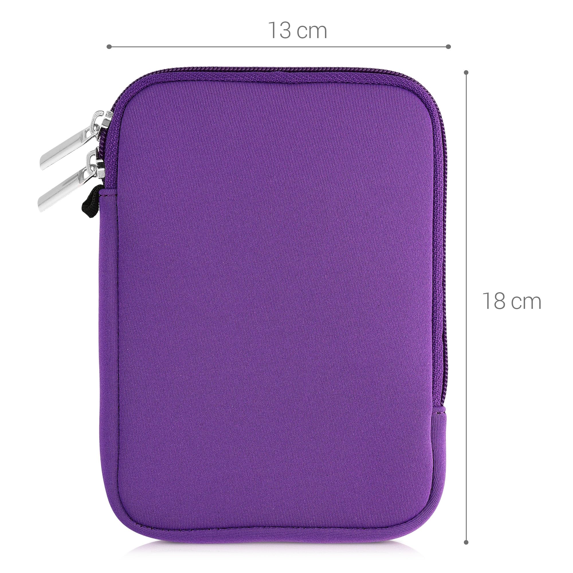 Foto 7 | Funda Para Lector De Libros Electrónicos Kwmobile, Neopreno, Tamaño 6, Universal, Violeta - Venta Internacional.