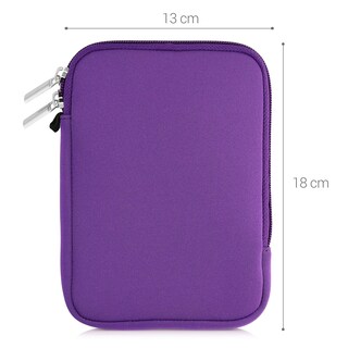 Foto 7 | Funda Para Lector De Libros Electrónicos Kwmobile, Neopreno, Tamaño 6, Universal, Violeta - Venta Internacional.