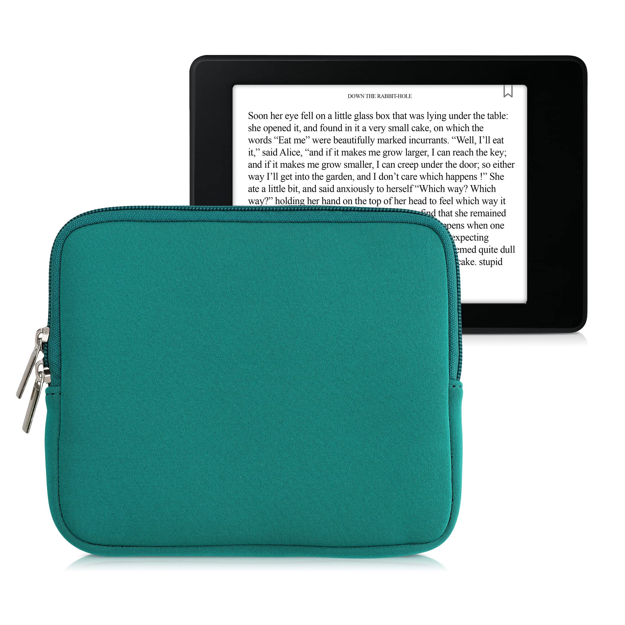 Foto 1 | Funda Para Lector De Libros Electrónicos Kwmobile, Neopreno, Tamaño 6.8-7, Universal, Gasolina - Venta Internacional.