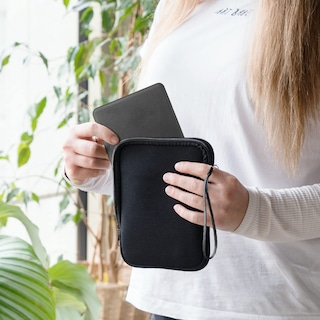 Foto 2 | Funda Para Lector De Libros Electrónicos Kwmobile, Neopreno, Tamaño 6.8-7, Universal, Gasolina - Venta Internacional.