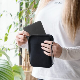 Foto 3 | Funda Para Lector De Libros Electrónicos Kwmobile, Neopreno, Tamaño 6.8-7, Universal, Gasolina - Venta Internacional.