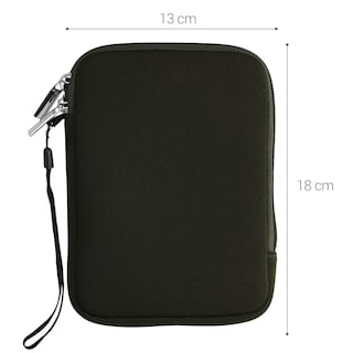 Foto 7 | Funda Para Lector De Libros Electrónicos Kwmobile, Neopreno, Tamaño 6, Universal, Verde Oscuro - Venta Internacional.