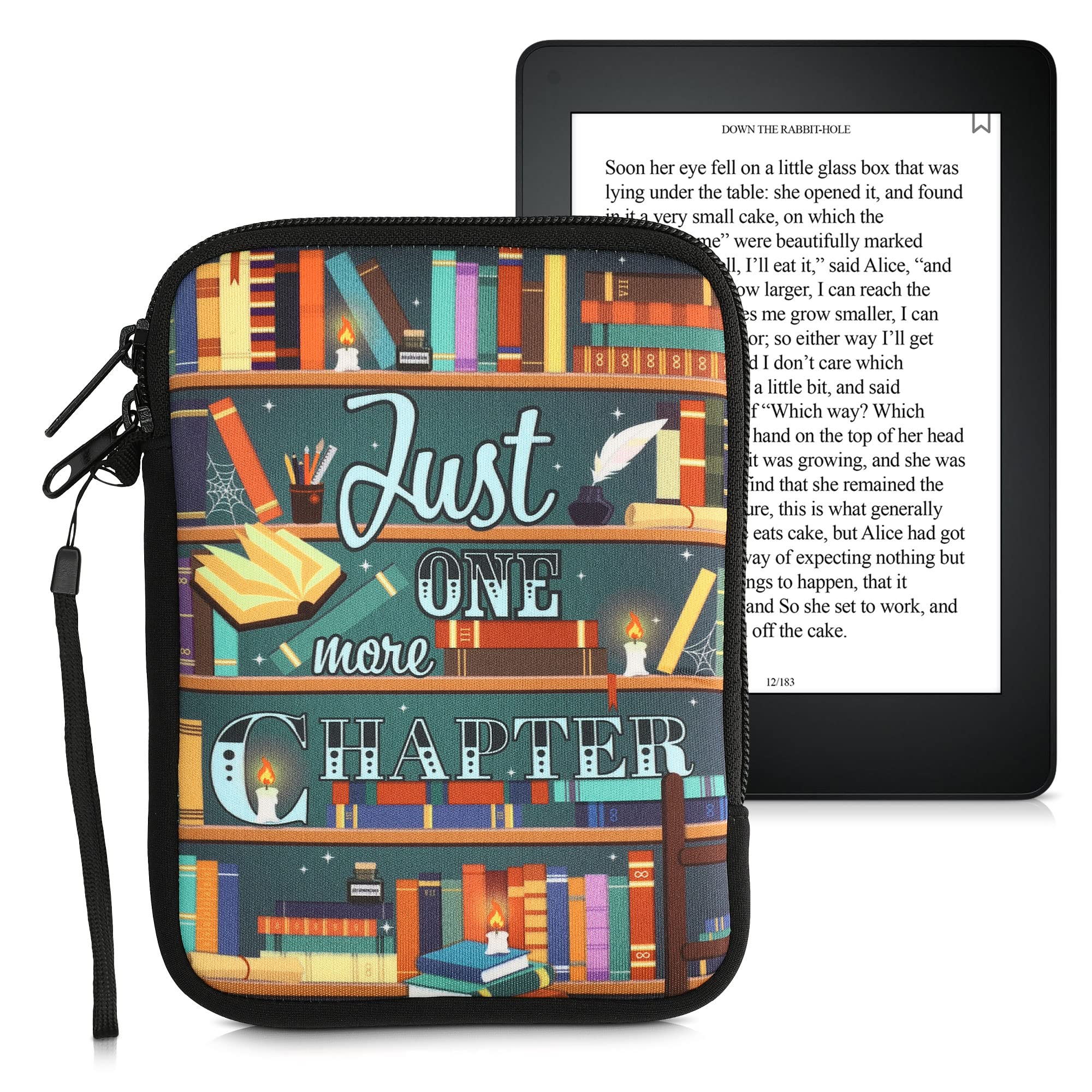 Foto 2 pulgar | Funda Para Lector De Libros Electrónicos Kwmobile, Neopreno, Tamaño 6, Universal, Multicolor - Venta Internacional.