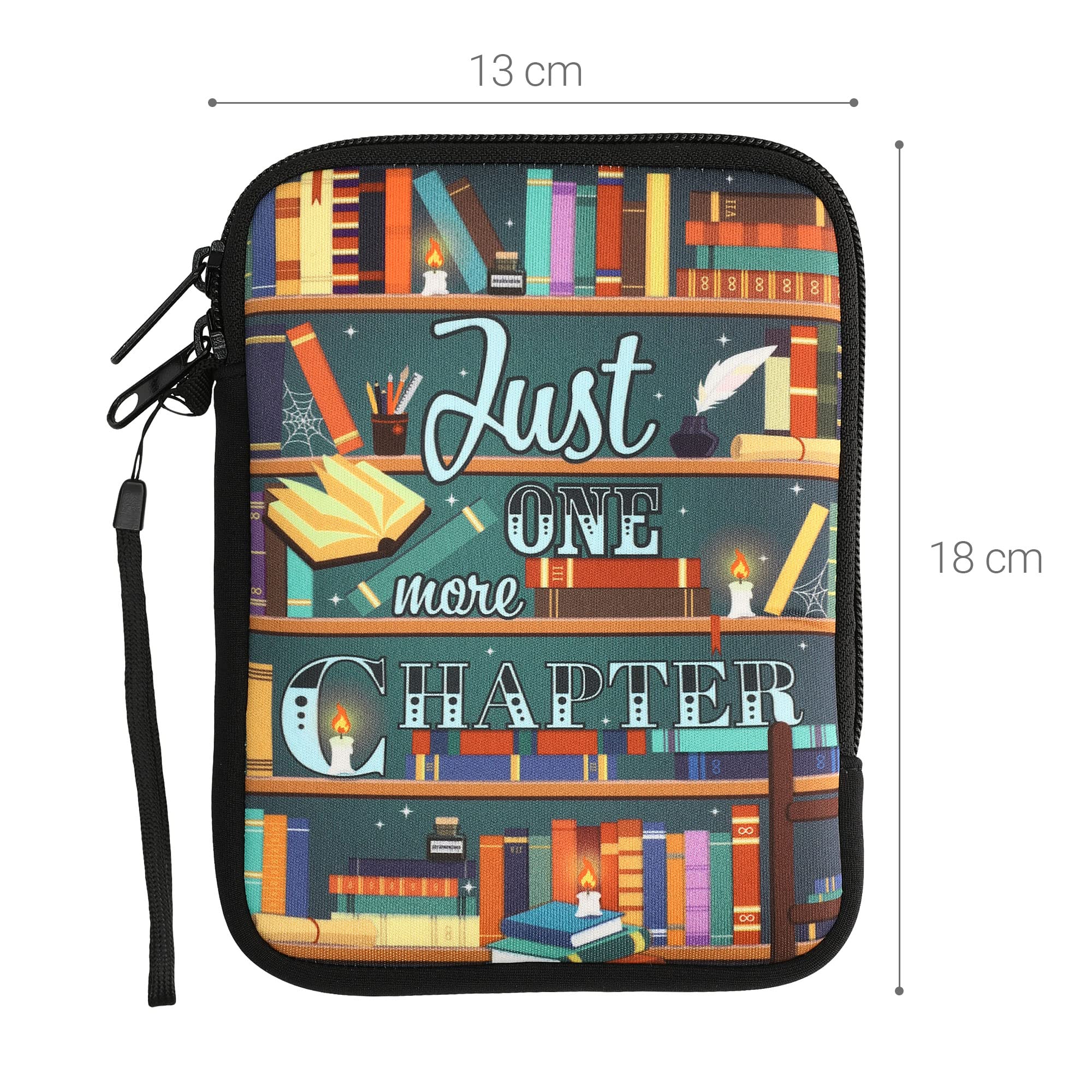 Foto 7 pulgar | Funda Para Lector De Libros Electrónicos Kwmobile, Neopreno, Tamaño 6, Universal, Multicolor - Venta Internacional.