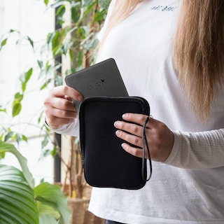 Foto 3 | Funda Para Lector De Libros Electrónicos Kwmobile, Neopreno, Tamaño 6, Universal, Negra - Venta Internacional.