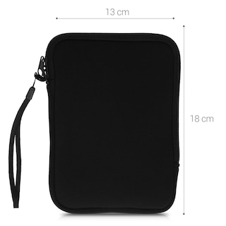 Foto 7 | Funda Para Lector De Libros Electrónicos Kwmobile, Neopreno, Tamaño 6, Universal, Negra - Venta Internacional.