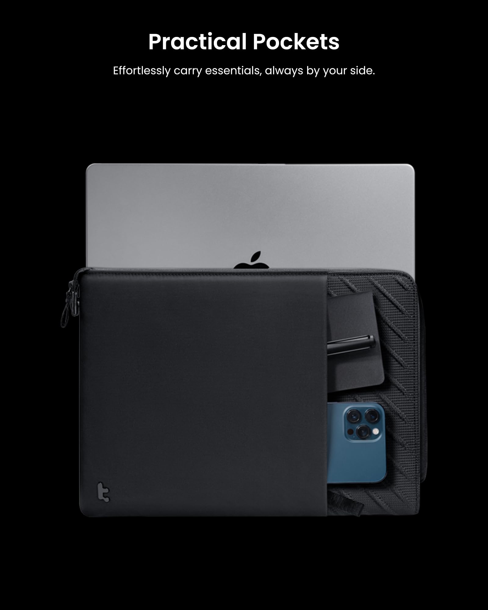 Foto 5 pulgar | Funda Para Portátil Tomtoc Voyage-a10 Para Macbook Air/pro De 13 Pulgadas - Venta Internacional.