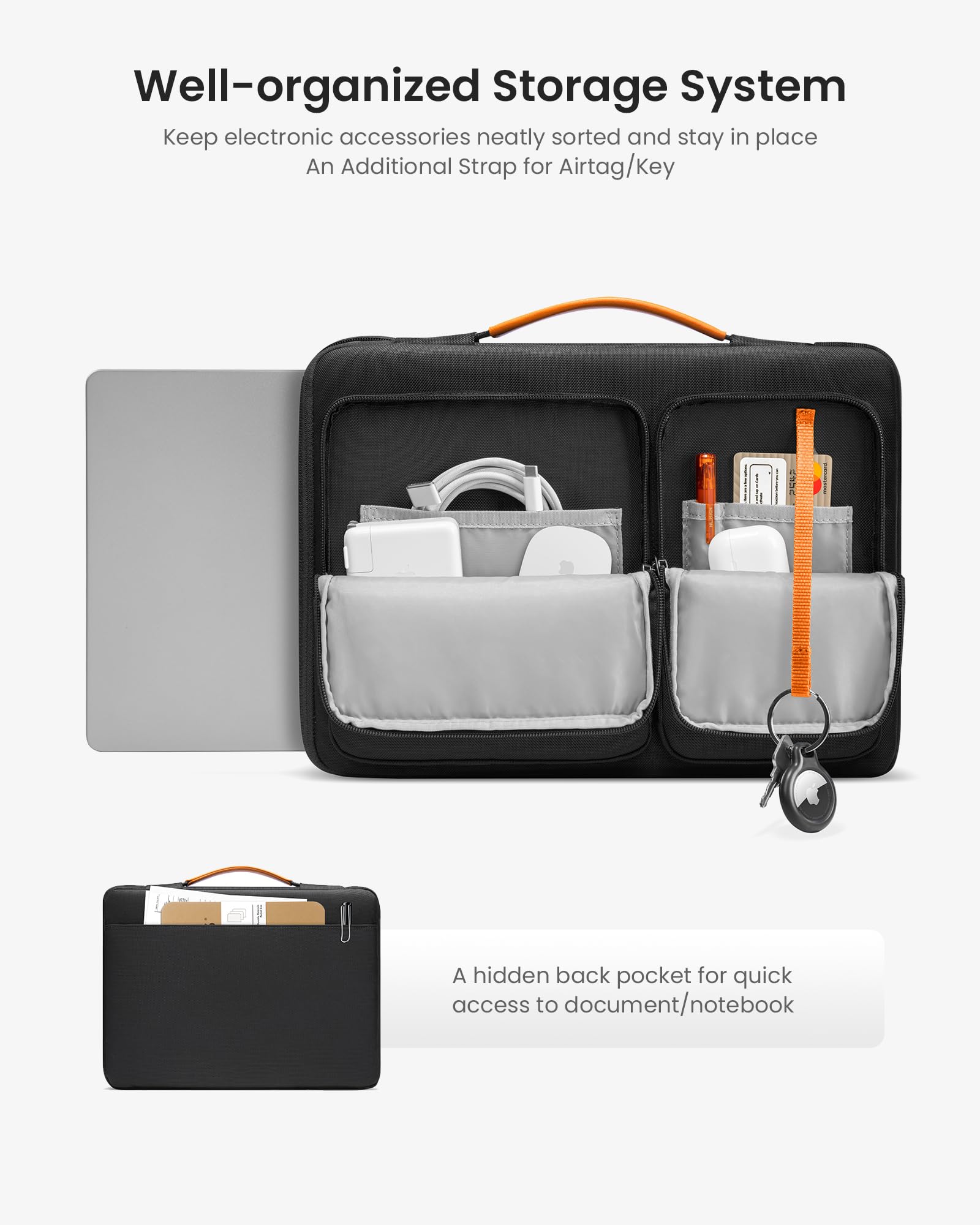 Foto 3 | Funda Protectora Para Portátil Tomtoc 360 Para Macbook Air/pro De 13 Pulgadas - Venta Internacional.