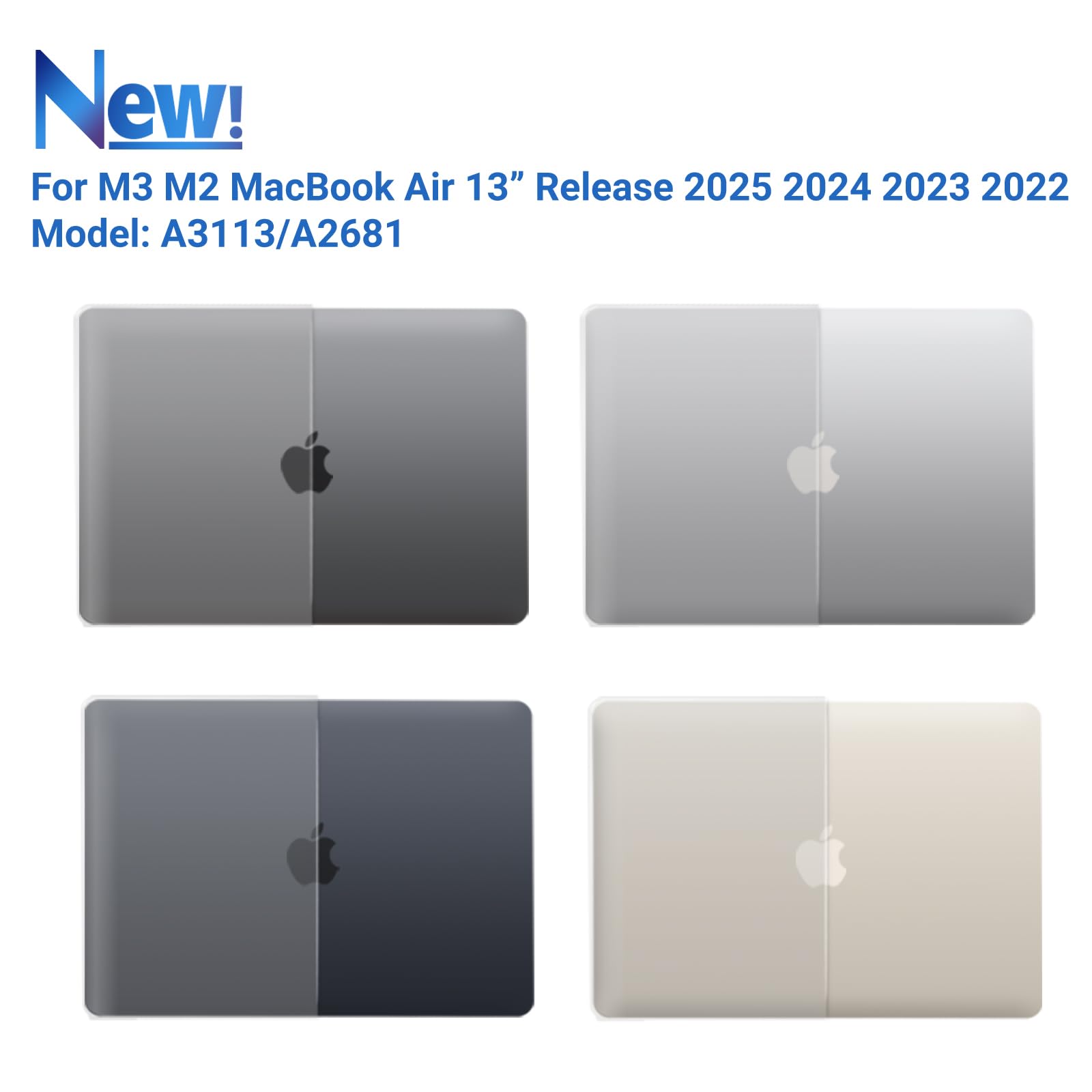 Foto 5 pulgar | Funda Ibenzer Compatible Con Macbook Air 13 Pulgadas M4 A3240 - Venta Internacional.