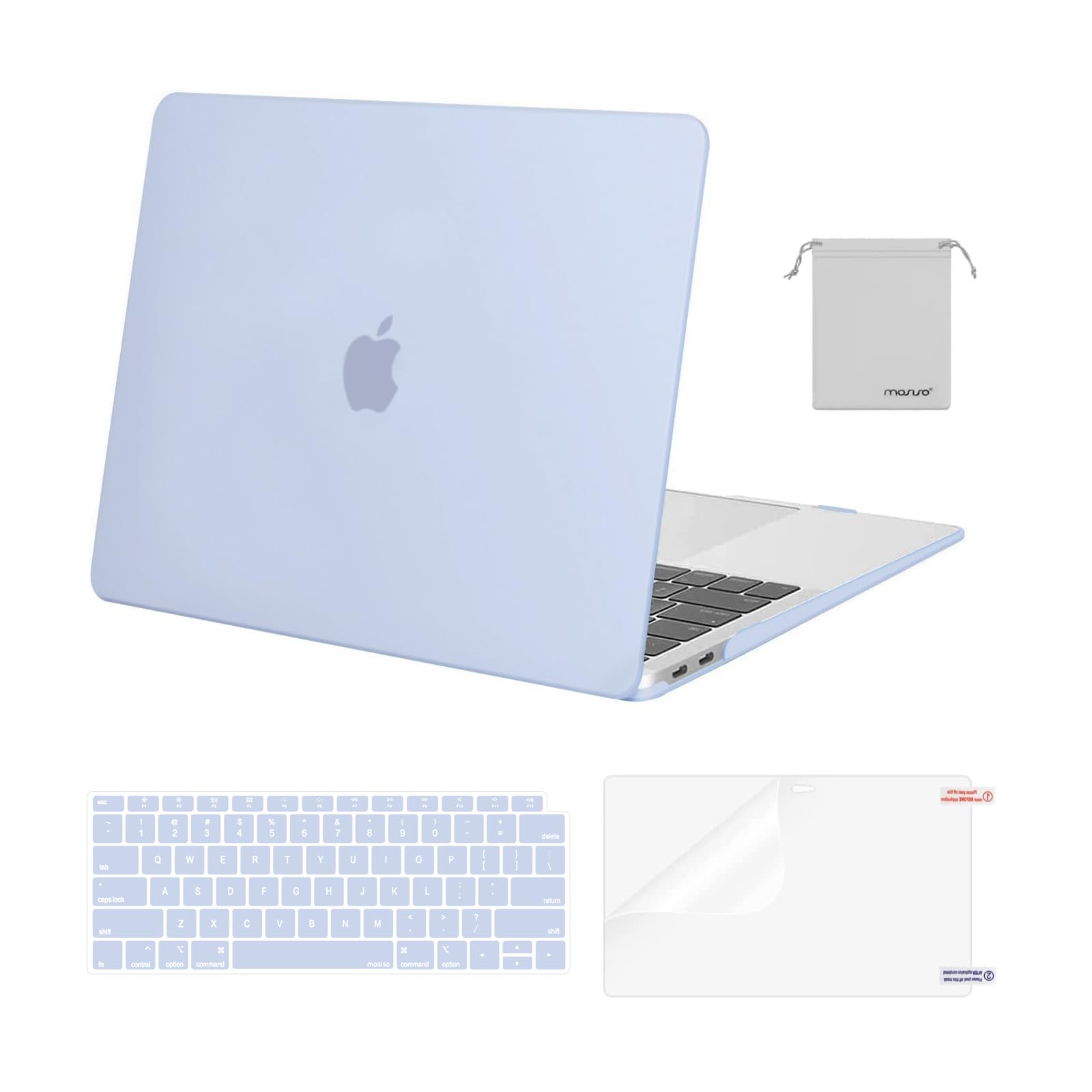 Foto 2 pulgar | Funda Mosiso Compatible Con Macbook Air 13 3 Pulgadas M1 2021-2018 - Venta Internacional.