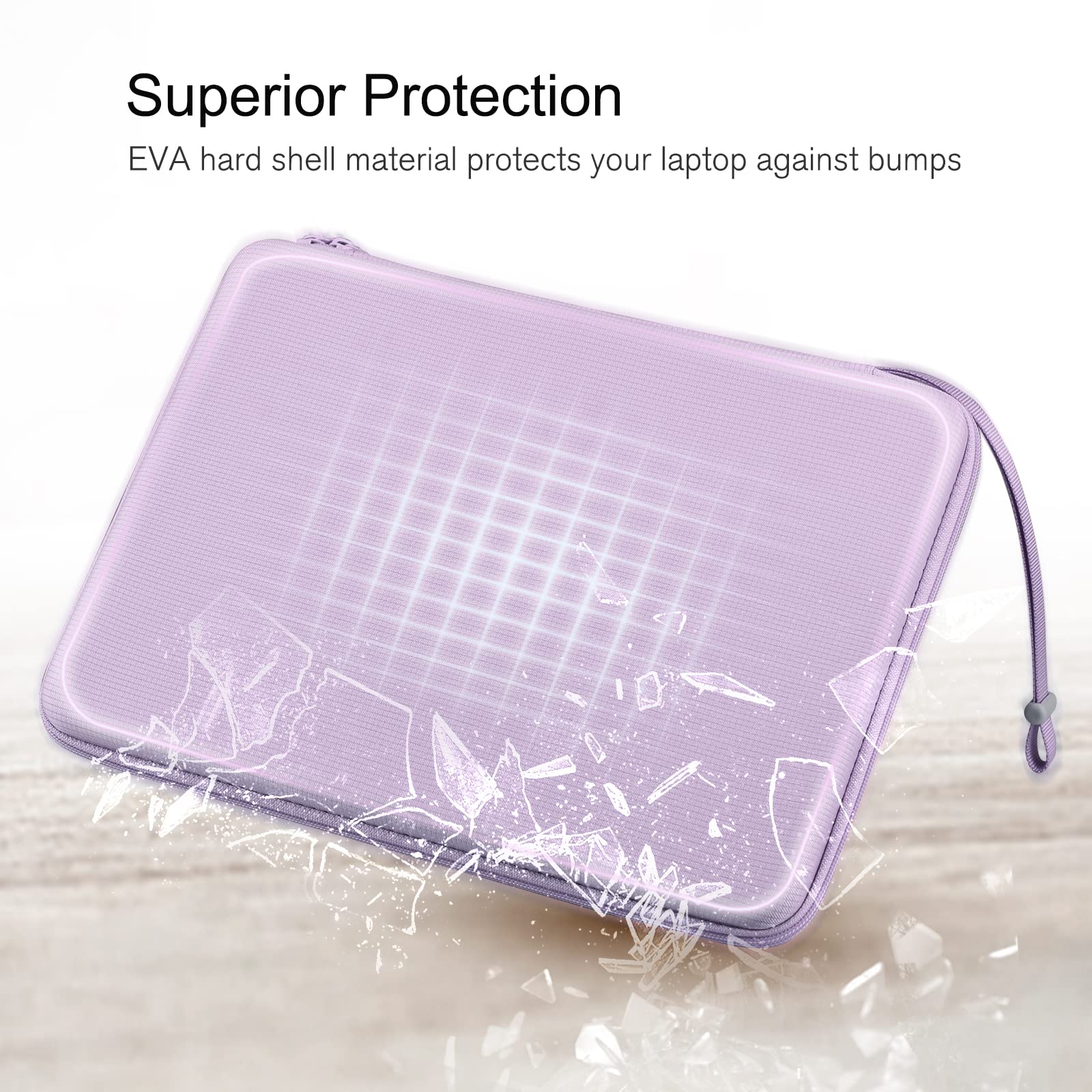 Foto 4 pulgar | Funda Rígida Para Ordenador Portátil Finpac De 15 6 Pulgadas  Color Lila  Para Acer Hp - Venta Internacional.