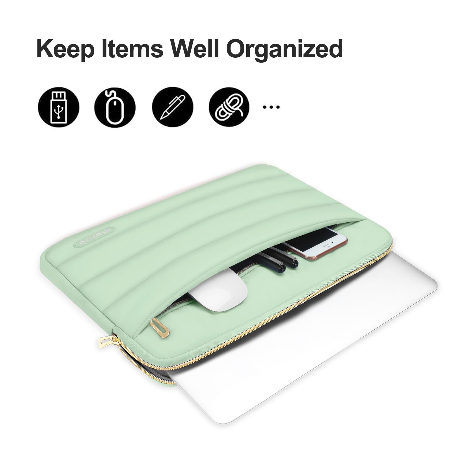 Foto 3 pulgar | Funda Mosiso Para Portátil Macbook Air/pro Con Funda Abullonada De 13 3 Pulgadas - Venta Internacional.