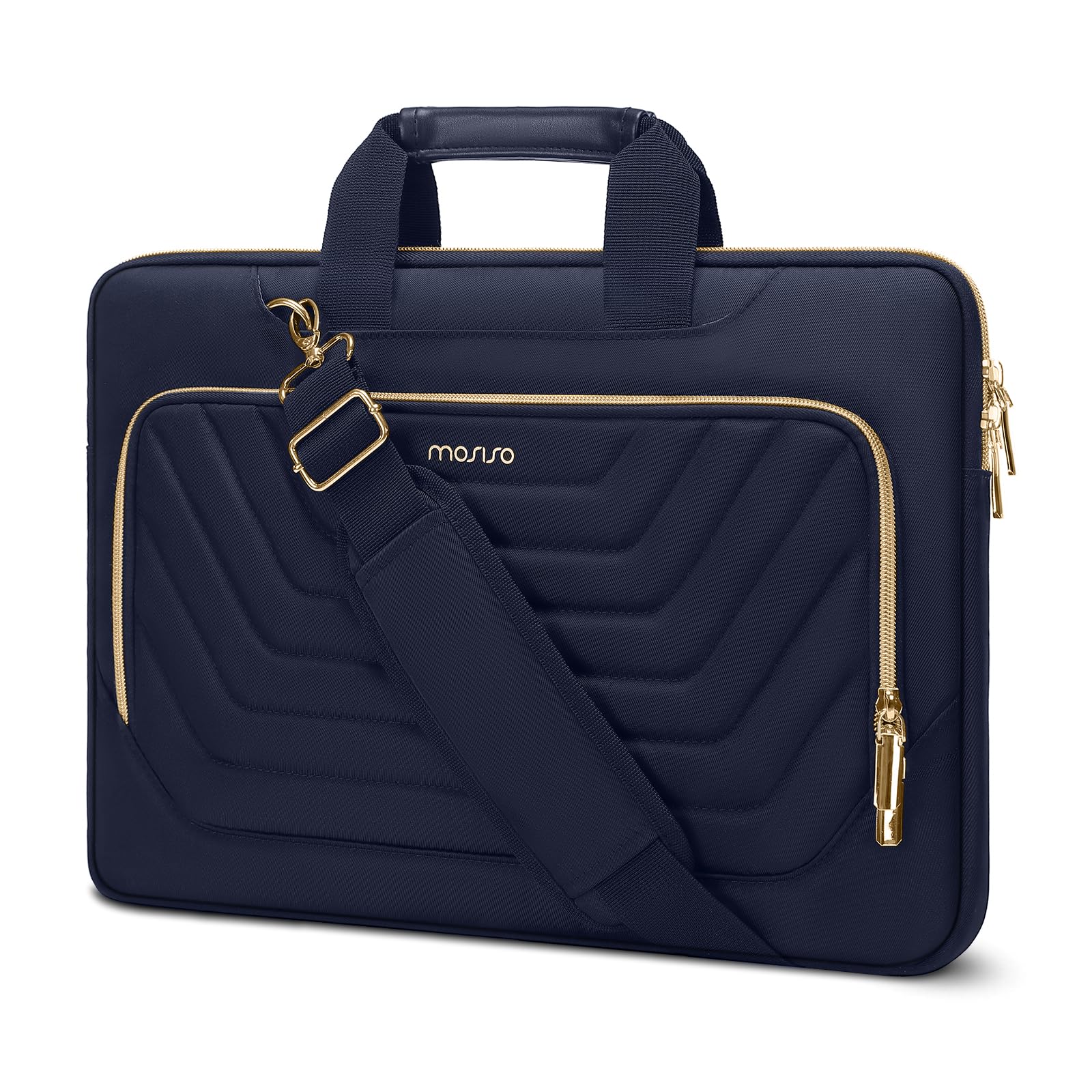 Bandolera Mosiso Para Portátil Macbook Pro 14 De 13 3 Pulgadas  Color Azul Marino - Venta Internacional.
