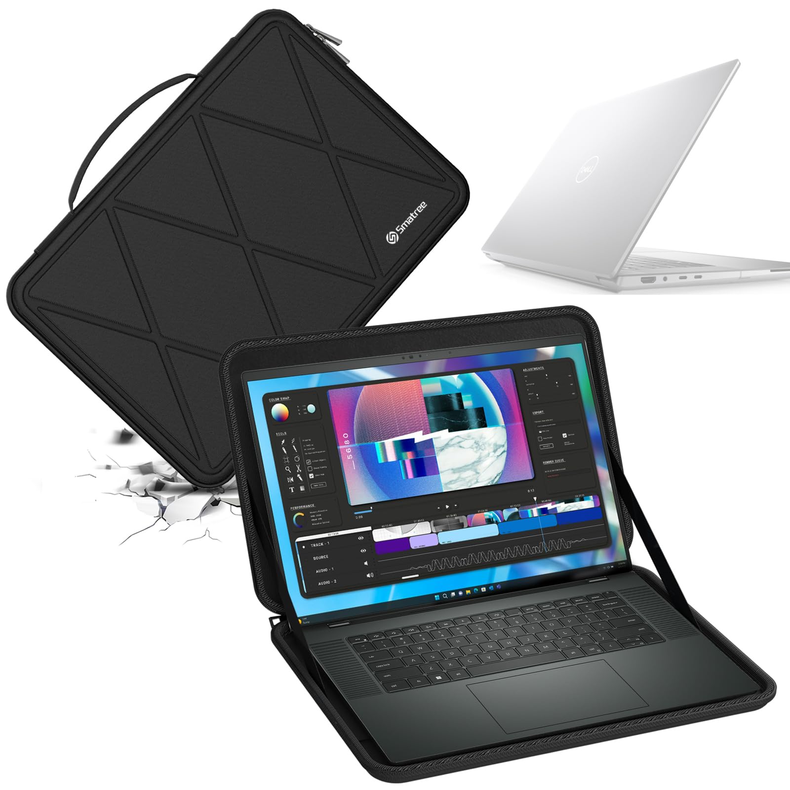 Funda Protectora Smatree Para Dell 16 Premium Da16250 - Venta Internacional.