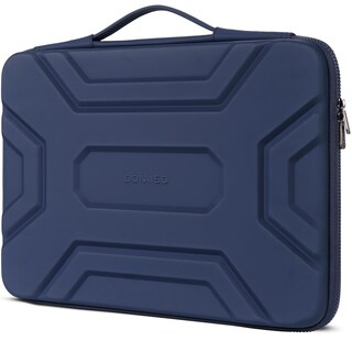 Foto 1 | Bolso De Hombro Con Funda Para Portátil De 15.6 Pulgadas Doiso Impermeable Azul Oscuro - Venta Internacional.