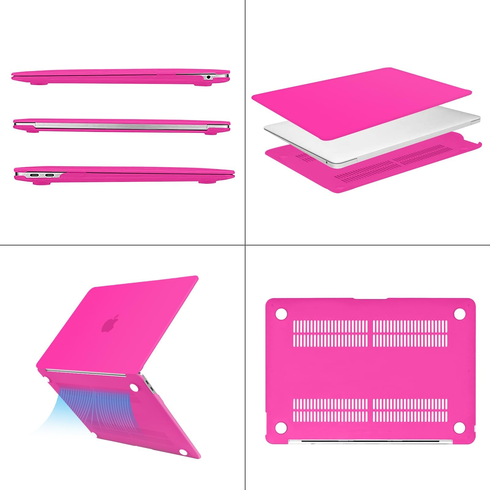 Foto 6 pulgar | Funda Mosiso Compatible Con Macbook Air 13 3 Pulgadas M1 2021-2018 - Venta Internacional.