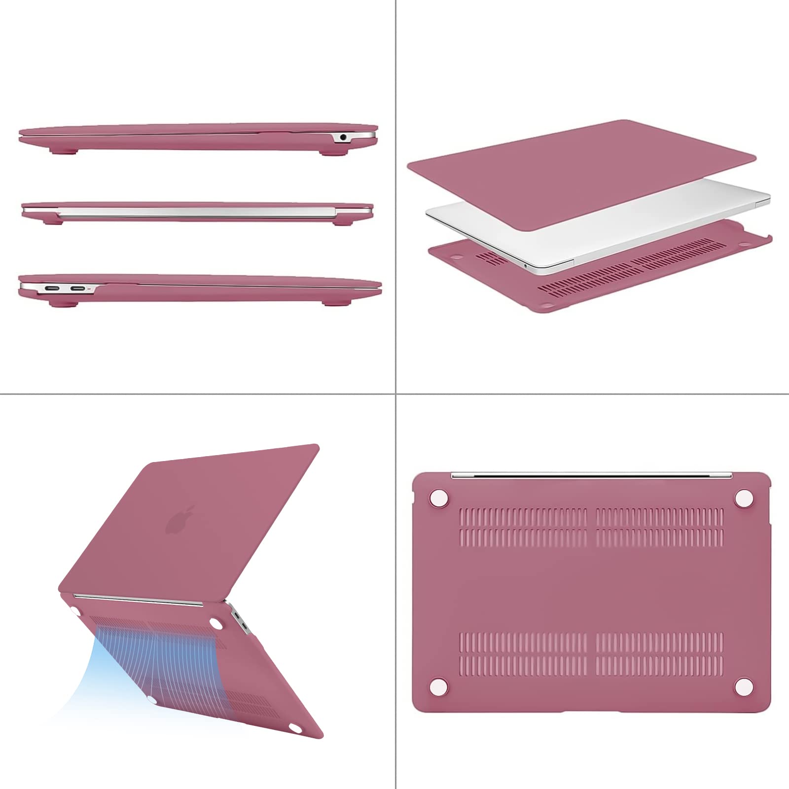 Foto 6 pulgar | Funda Mosiso Compatible Con El Chip M1 De 13 3 Pulgadas Del Macbook Air 2021 - Venta Internacional.