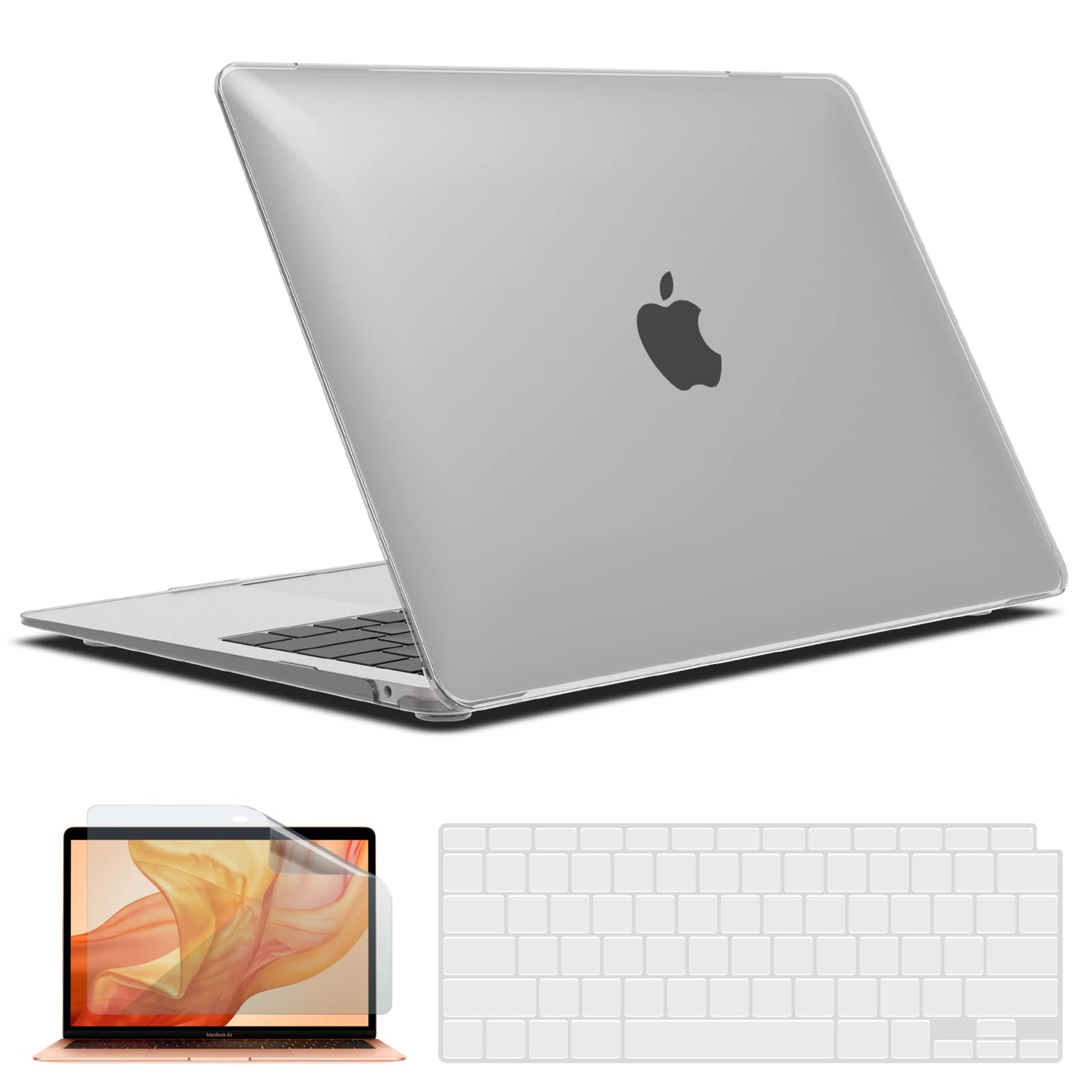 Funda Ibenzer Compatible Con Macbook Air 13'' M1 A2337 Transparente - Venta Internacional.