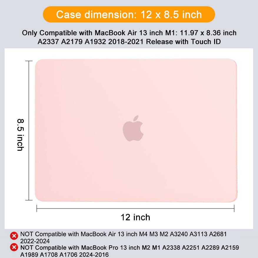 Foto 8 pulgar | Funda Mosiso Compatible Con El Chip M1 De 13 3 Pulgadas Del Macbook Air 2021 - Venta Internacional.