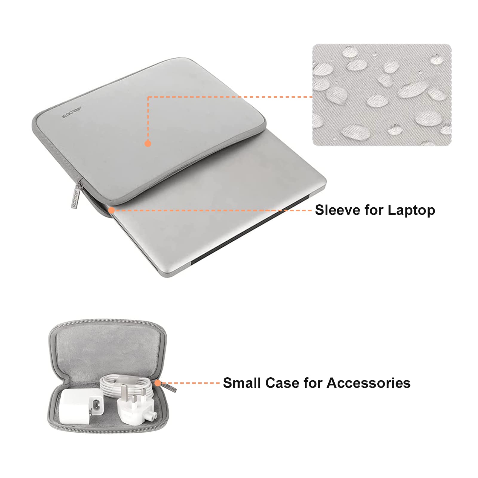 Foto 3 pulgar | Funda Para Portátil Mosiso Para Macbook Air/pro 13/14 De 13 3'' - Venta Internacional.