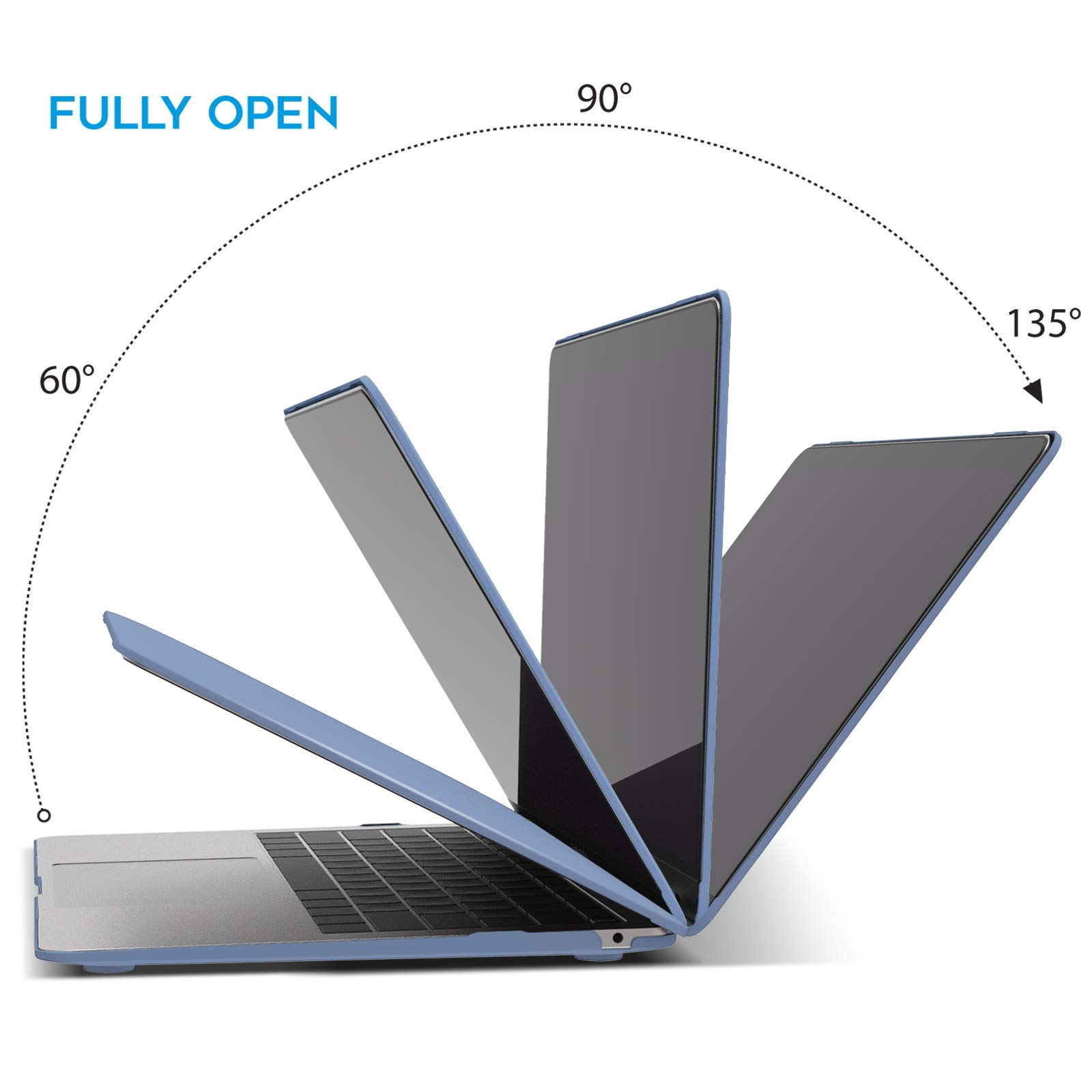 Foto 6 pulgar | Funda Ibenzer Compatible Con Macbook Air De 13 Pulgadas  2018 - Venta Internacional.