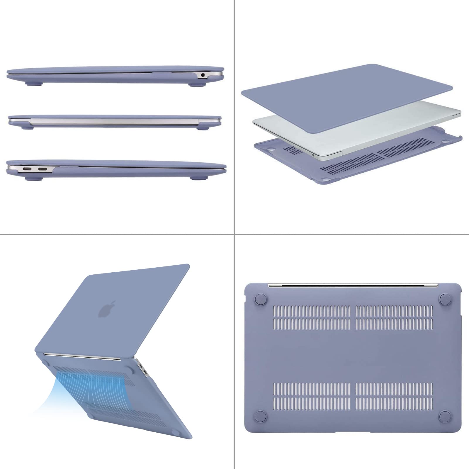 Foto 6 pulgar | Funda Mosiso Compatible Con El Chip M1 De 13 3 Pulgadas Del Macbook Air 2021 - Venta Internacional.