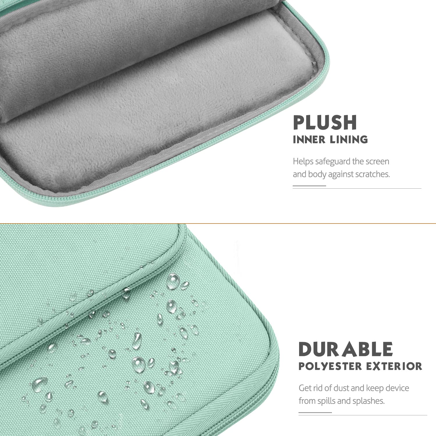 Foto 4 pulgar | Funda Para Portátil Moko Para 13 3 A 14 Pulgadas  Color Verde Menta - Venta Internacional.