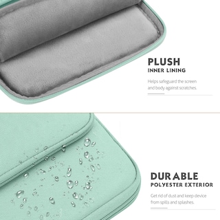 Foto 3 | Funda Para Portátil Moko Para 13 3 A 14 Pulgadas Color Verde Menta - Venta Internacional.
