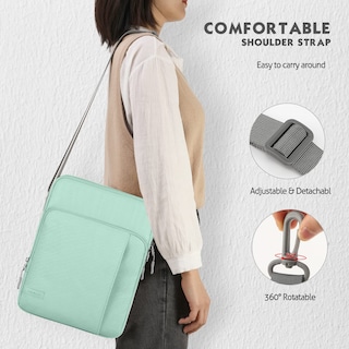 Foto 7 | Funda Para Portátil Moko Para 13 3 A 14 Pulgadas Color Verde Menta - Venta Internacional.