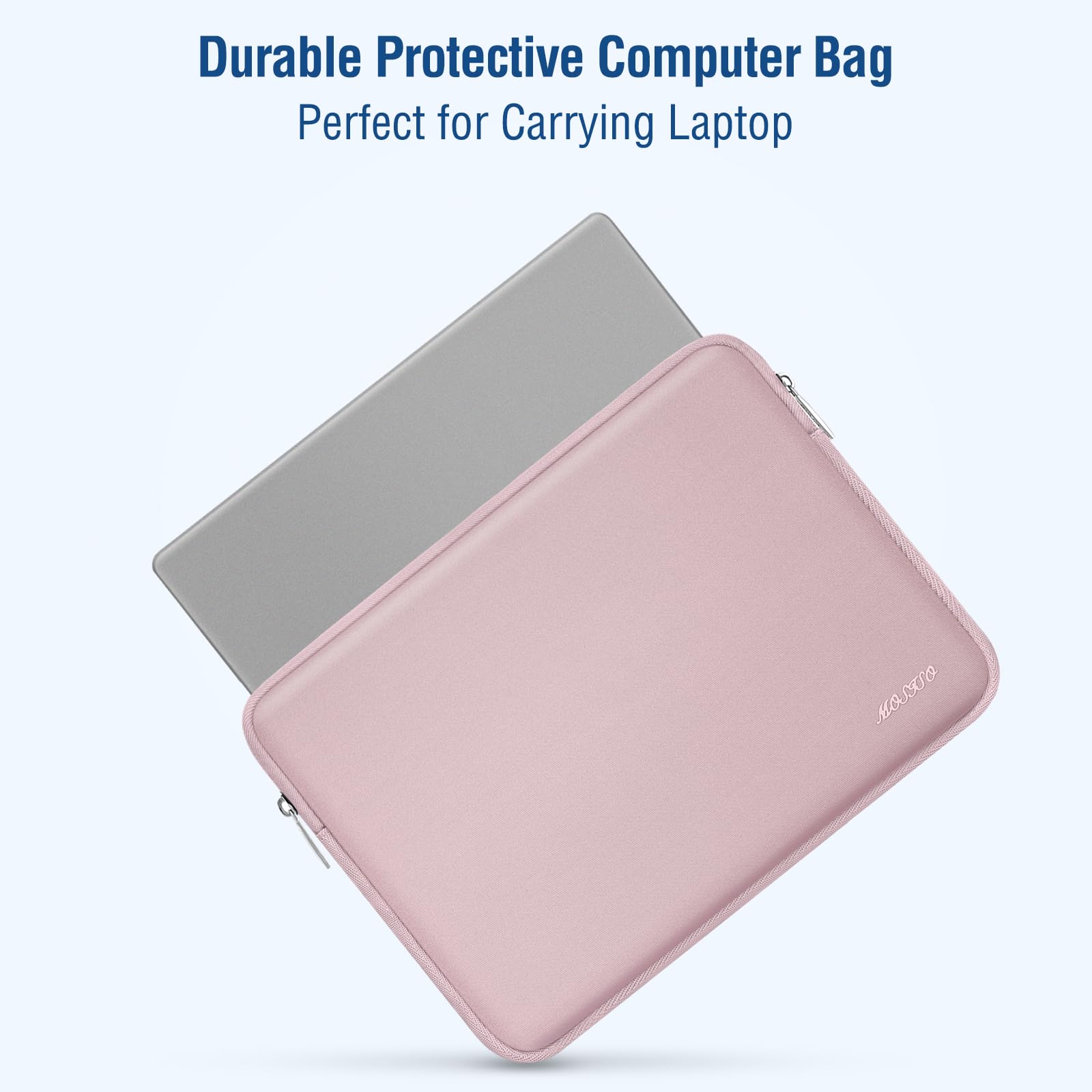 Foto 6 pulgar | Funda Para Portátil Mosiso Para Macbook Air/pro 13  Color Rosa - Venta Internacional.