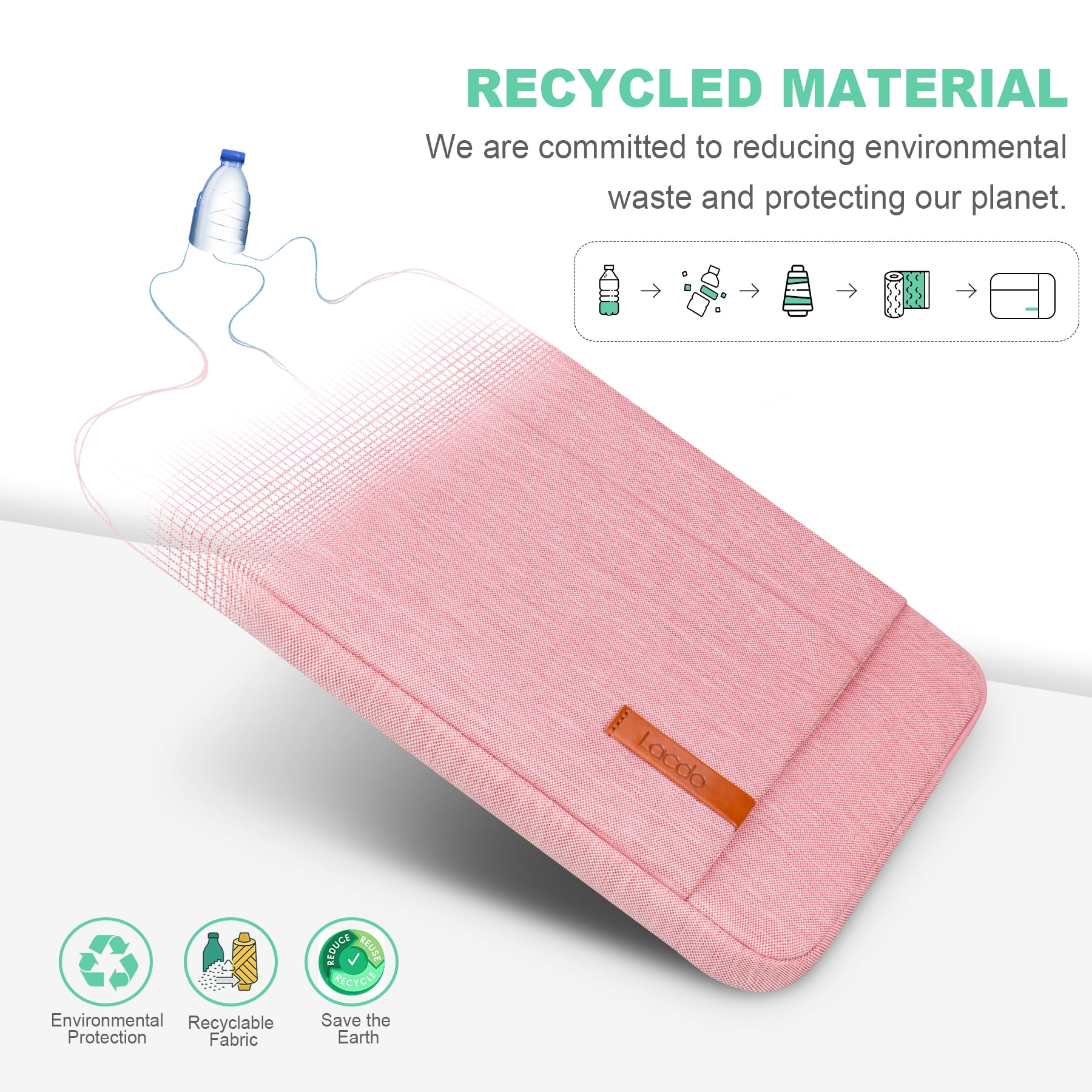 Foto 3 pulgar | Funda Para Portátil Lacdo De 13 Pulgadas Para Macbook Air/pro Ipad - Venta Internacional.