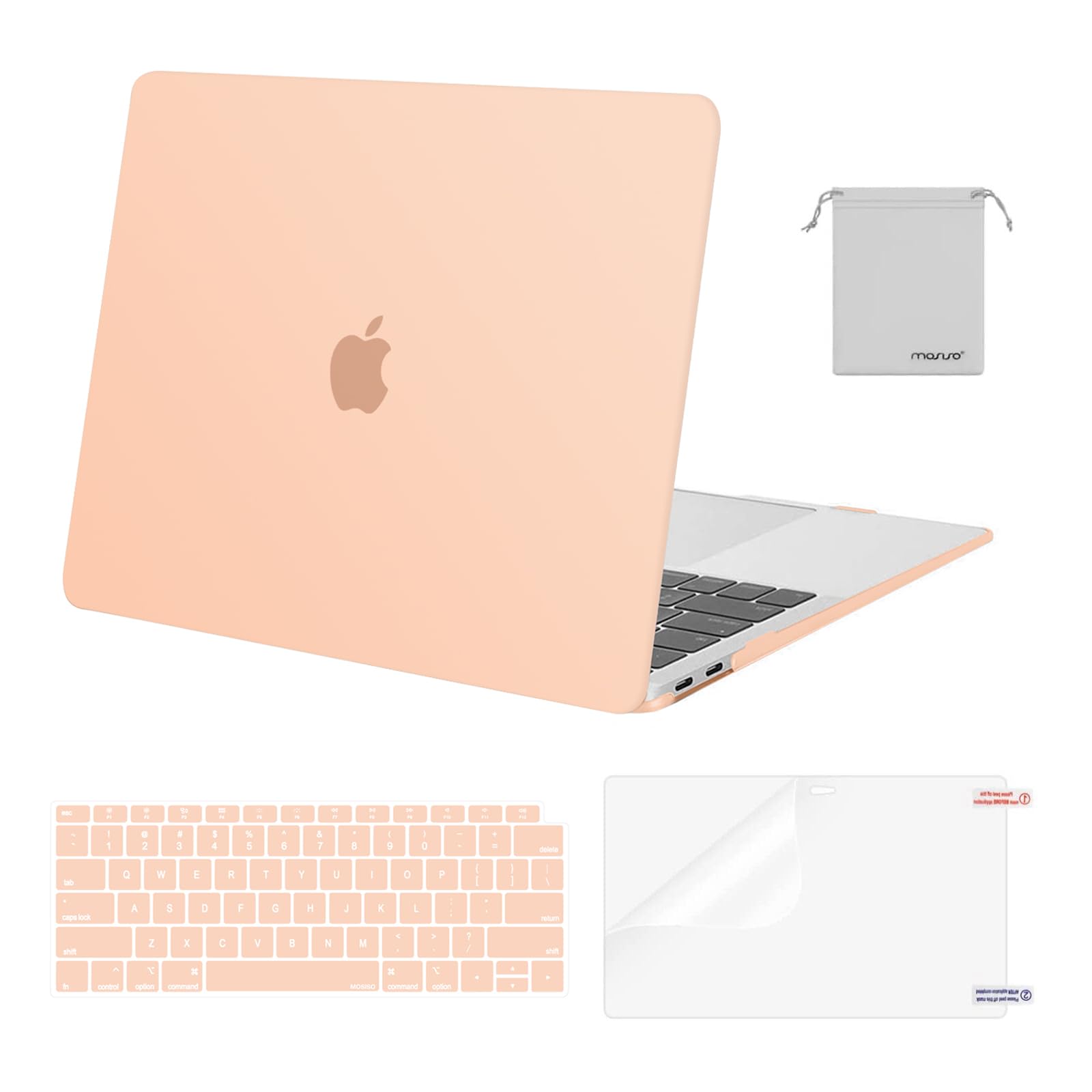 Funda Mosiso Compatible Con Macbook Air 13 3 Pulgadas M1 2021-2018 - Venta Internacional.