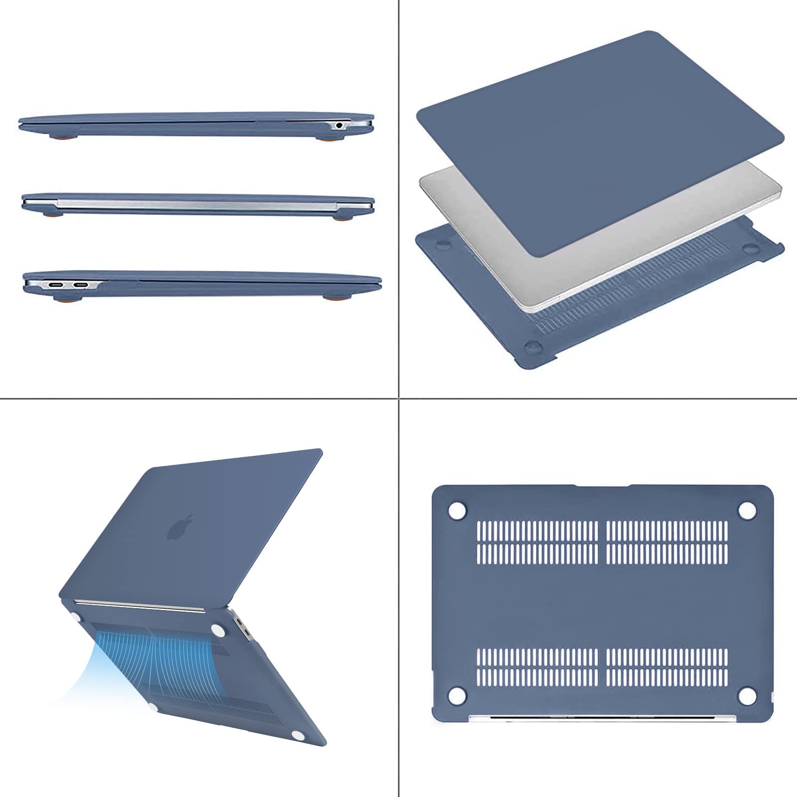 Foto 6 pulgar | Funda Mosiso Compatible Con Macbook Air 13 3 Pulgadas M1 2021 - Venta Internacional.