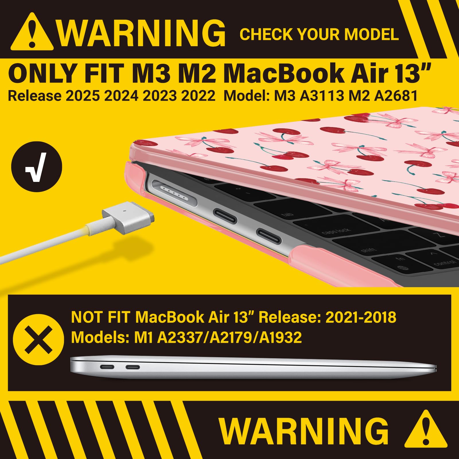 Foto 3 | Funda Ibenzer Compatible Con Macbook Air 13 Pulgadas M4 A3240 - Venta Internacional.