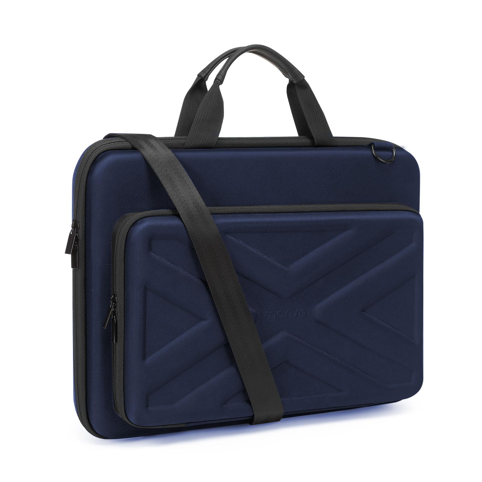 Funda Rígida Para Portátil Mosiso De 15 A 15 6 Pulgadas  Color Azul Marino - Venta Internacional.