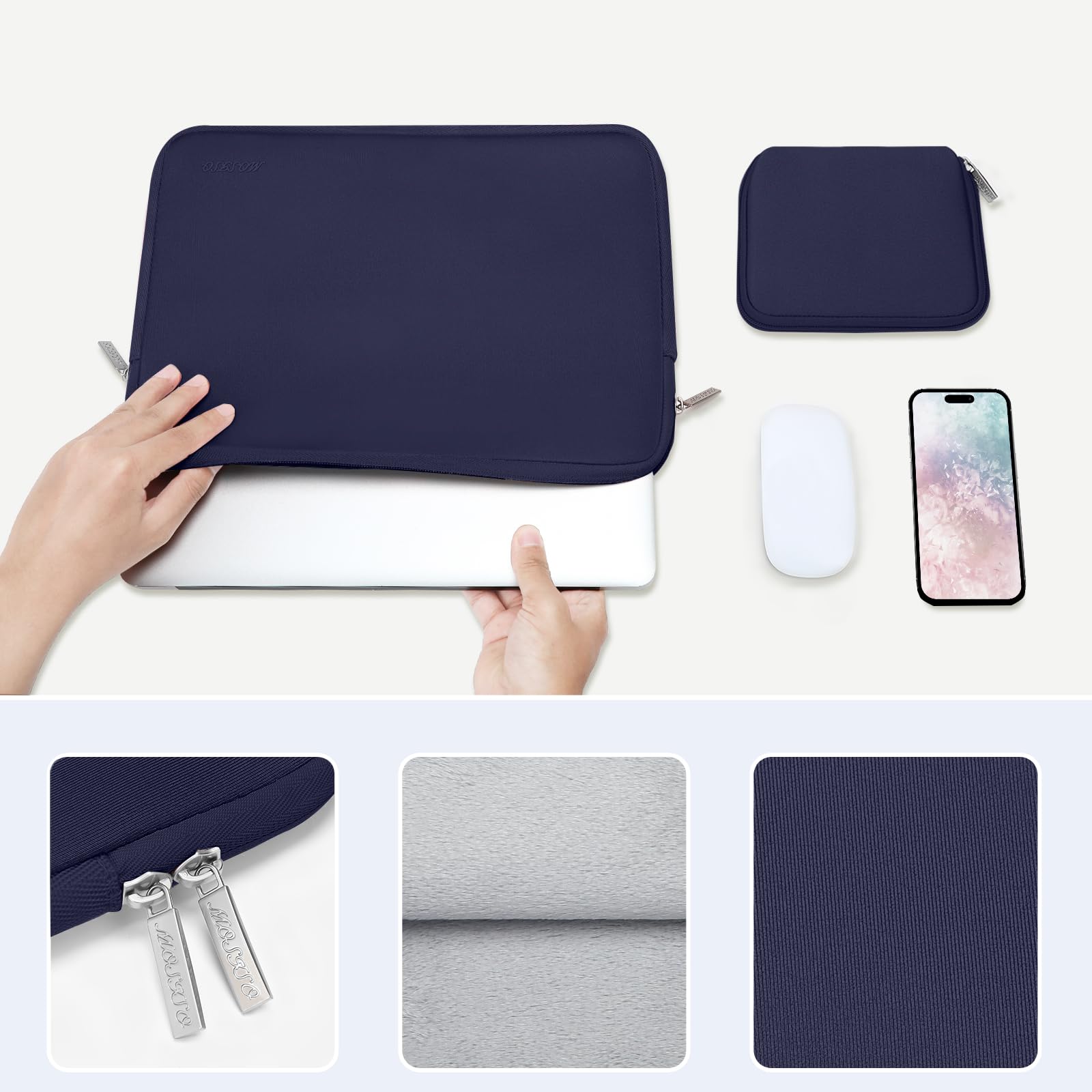 Foto 5 pulgar | Funda Para Portátil Mosiso Para Macbook Air/pro Dell Xps De 15 Pulgadas - Venta Internacional.