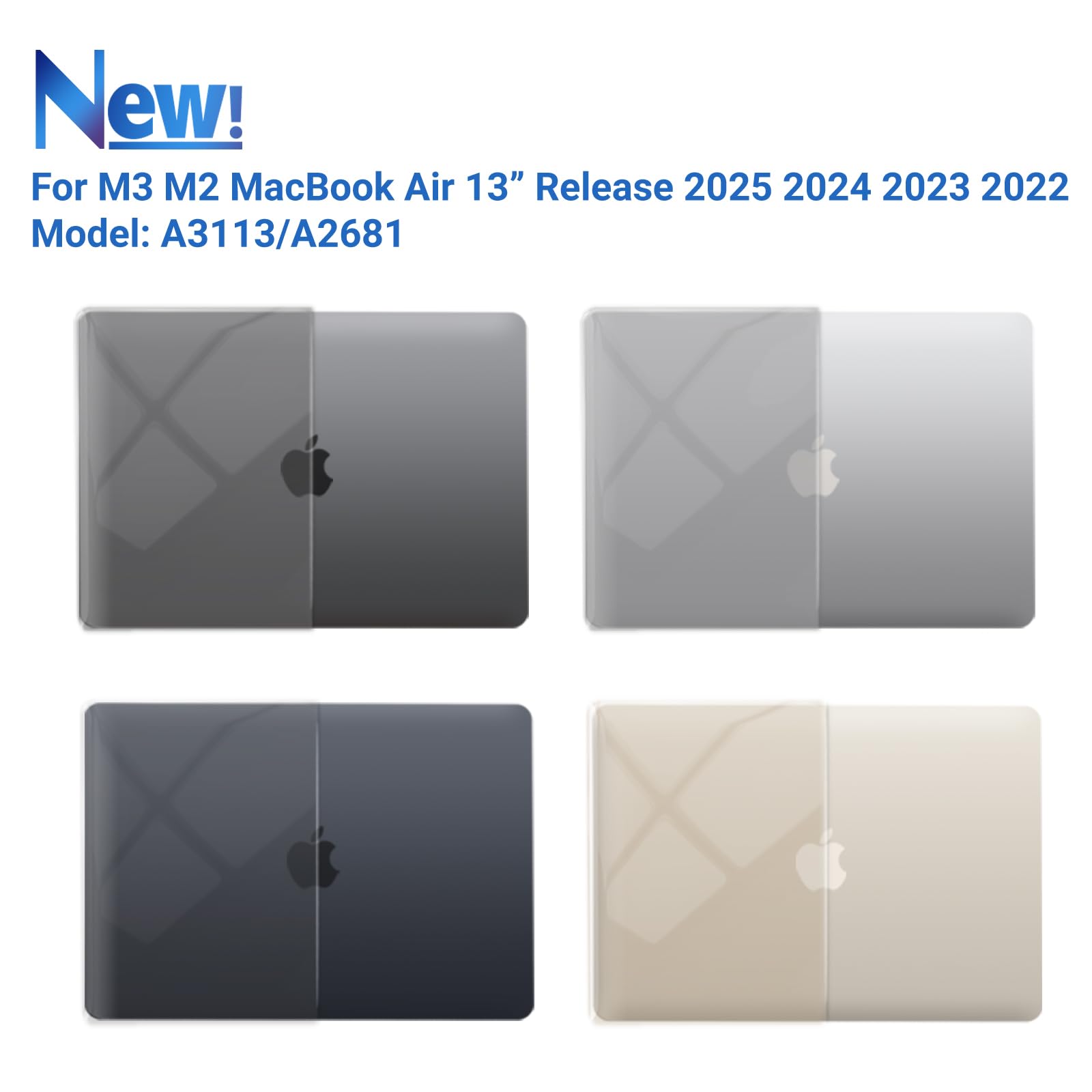Foto 5 pulgar | Funda Ibenzer Compatible Con Macbook Air 13 Pulgadas M4 A3240 - Venta Internacional.