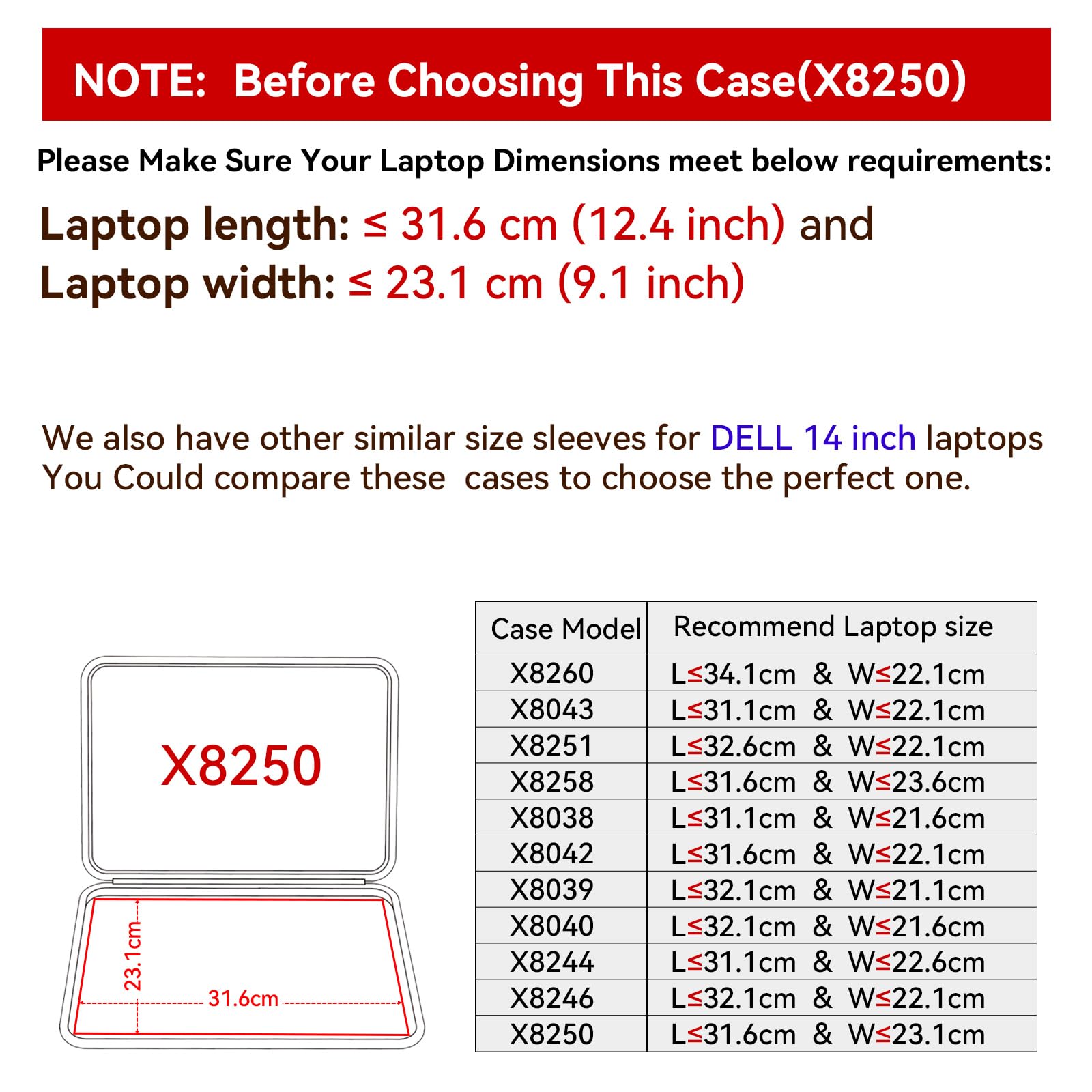 Foto 2 | Funda Protectora Smatree Para Dell Inspiron De 14 Pulgadas - Venta Internacional.