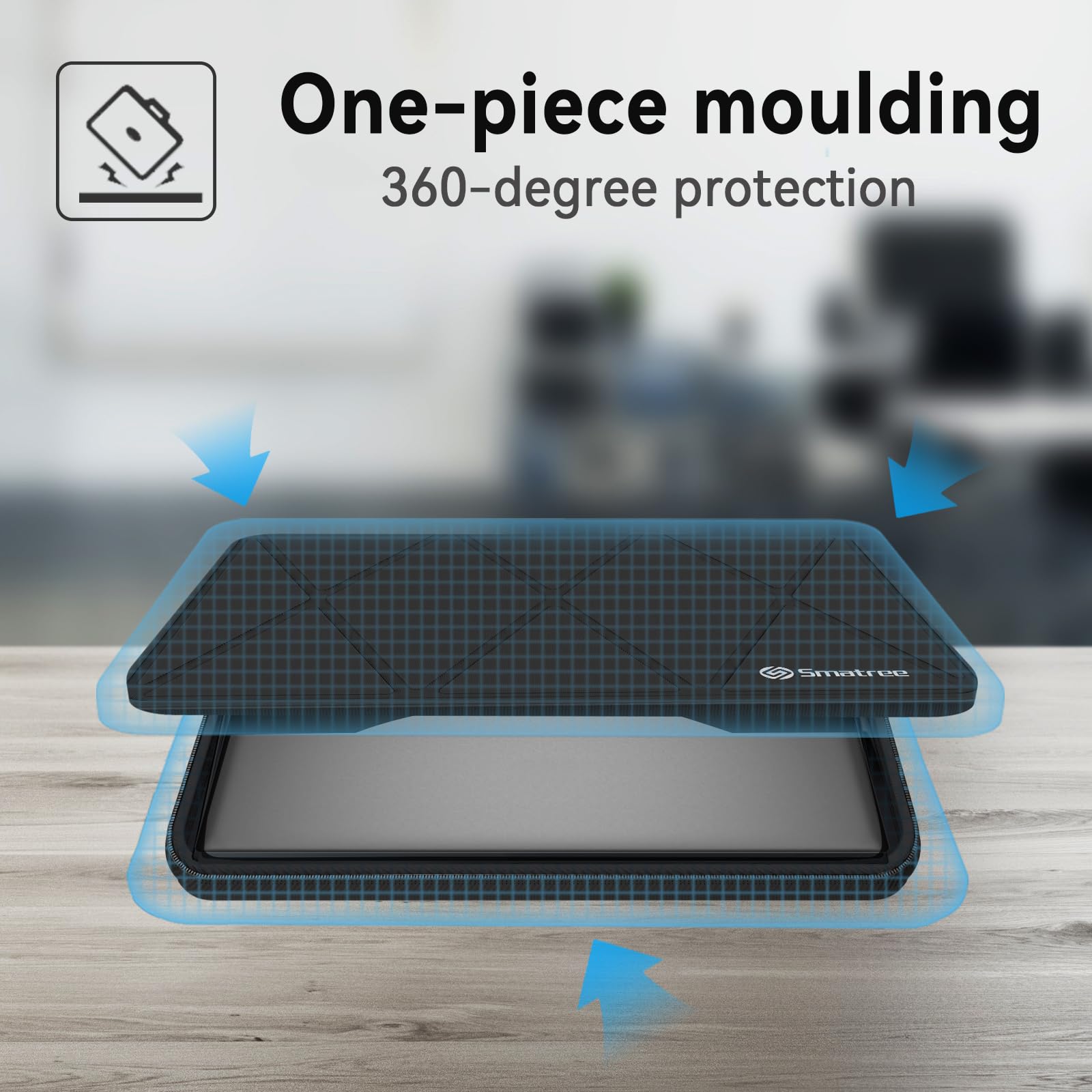 Foto 5 pulgar | Funda Protectora Smatree Para Asus Vivobook De 16 Pulgadas - Venta Internacional.
