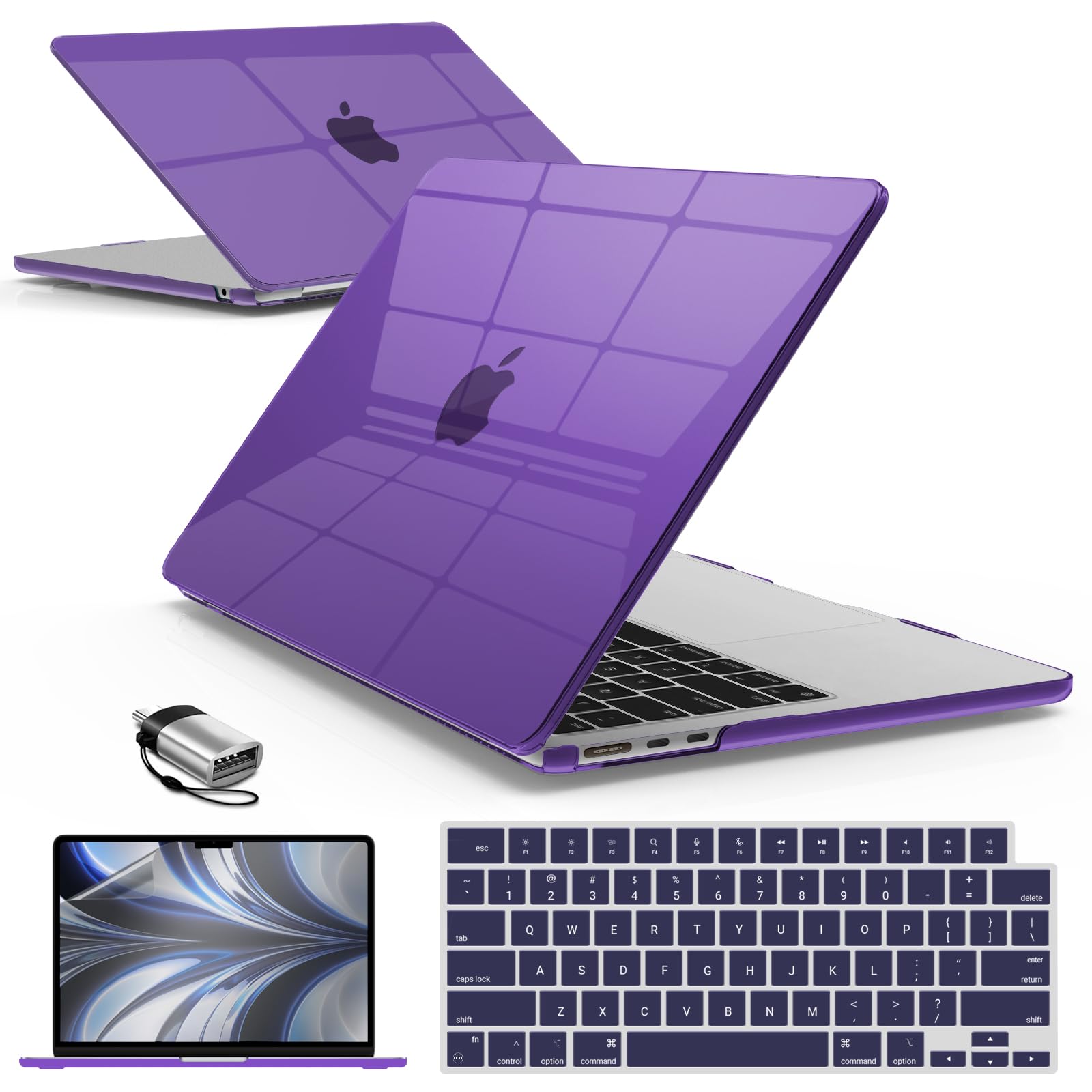 Funda Ibenzer Compatible Con Macbook Air 13 Pulgadas M4 A3240 - Venta Internacional.
