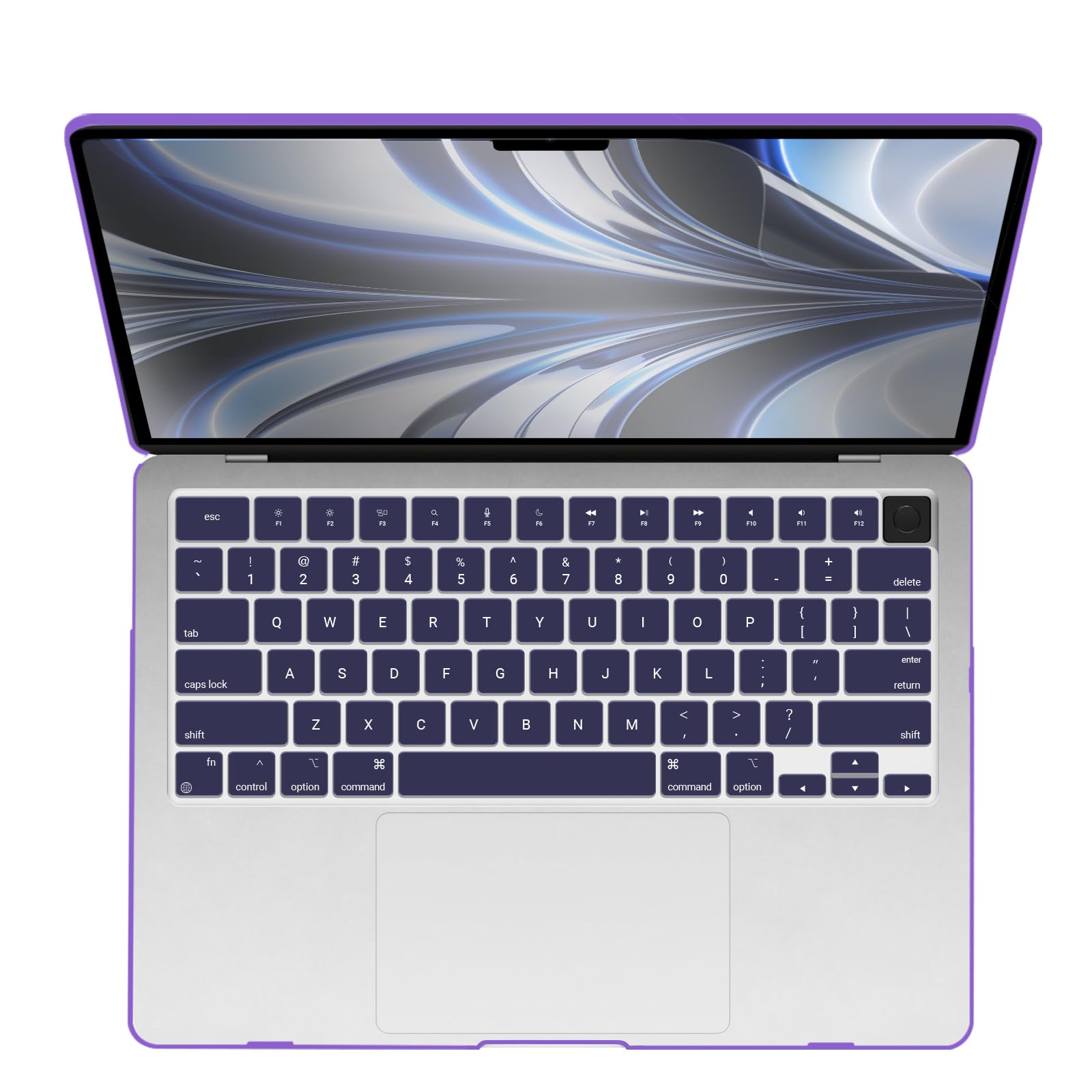 Foto 8 pulgar | Funda Ibenzer Compatible Con Macbook Air 13 Pulgadas M4 A3240 - Venta Internacional.