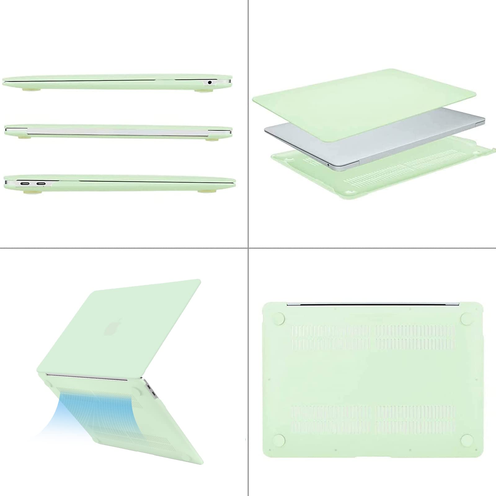 Foto 6 pulgar | Funda Con Teclado Y Protector De Pantalla Para Macbook Air 13 - Venta Internacional.
