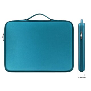 Foto 2 | Funda Para Portátil Domiso De 17 3 Pulgadas A Prueba De Golpes Impermeable Verde Azulado - Venta Internacional.