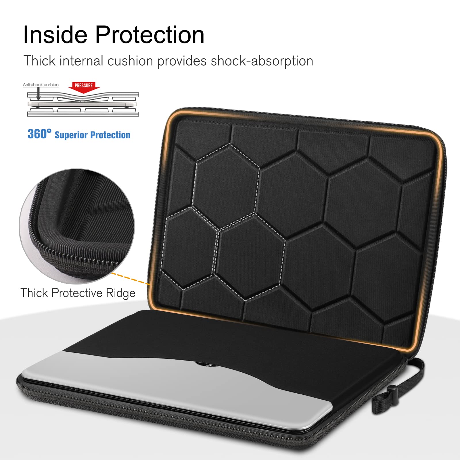 Foto 5 pulgar | Funda Rígida Para Portátil Finpac De 14 Pulgadas Para Acer Lenovo Hp - Venta Internacional.