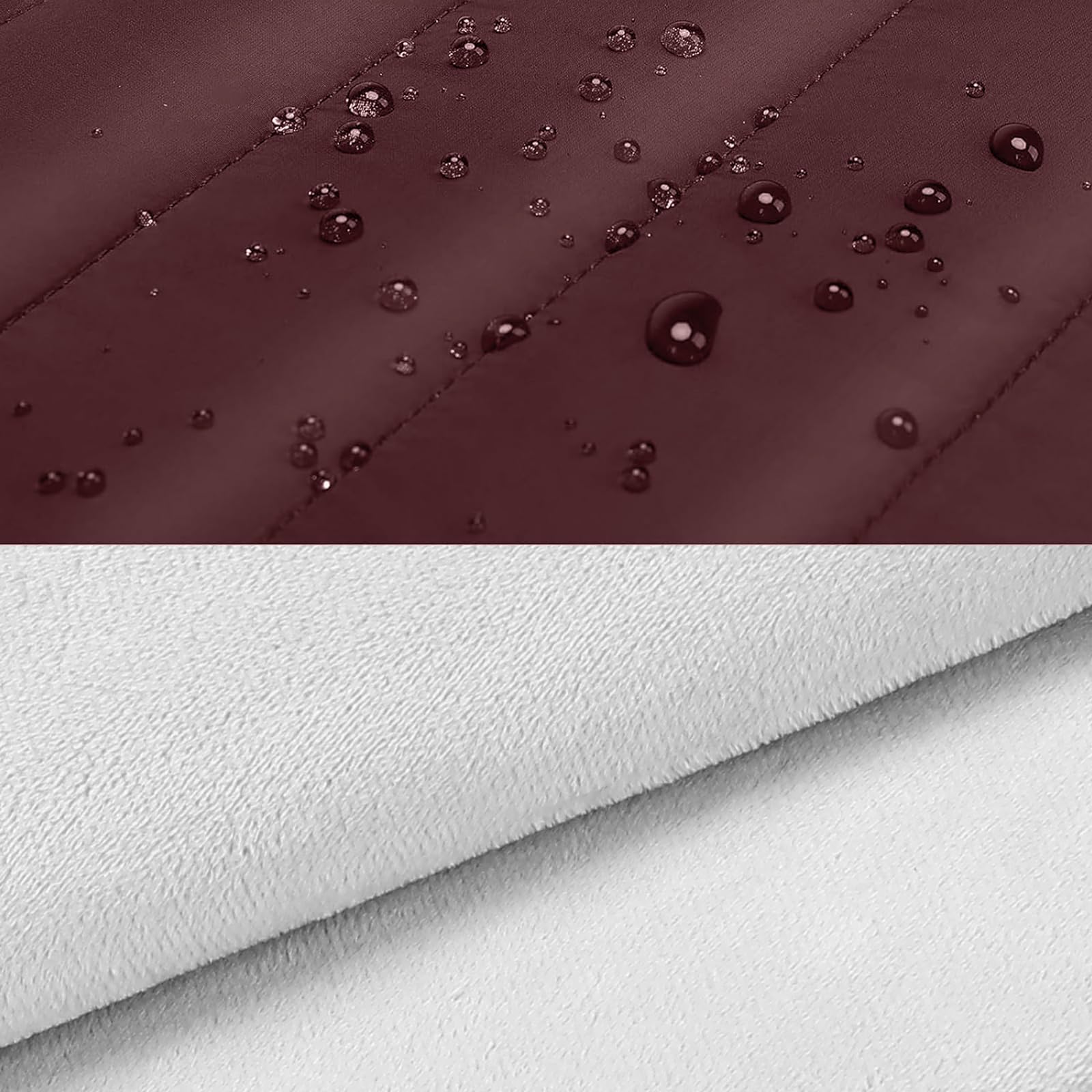 Foto 4 | Funda Para Portátil Mosiso De 15-15 6 Pulgadas  Manga Abullonada  Color Rojo Vino - Venta Internacional.
